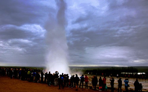 冰岛间隙泉、黄金瀑布、冰河湖、蓝湖
