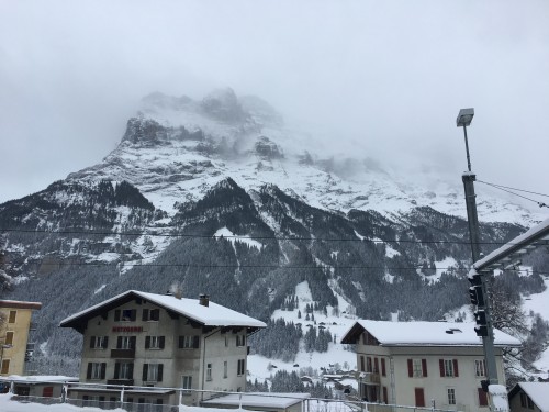 少女峰火车换乘站点