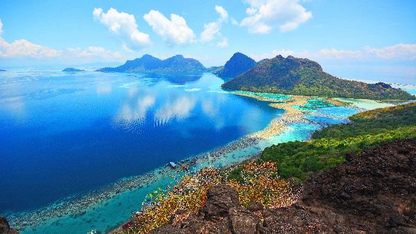 马来西亚沙巴4天3晚仙本那A线：跳岛浮潜游