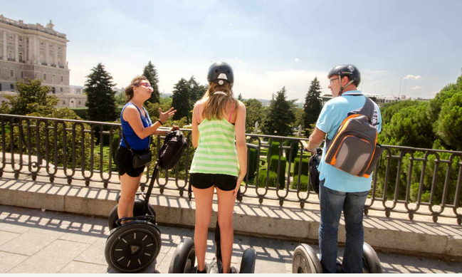 马德里赛格威代步车旅游