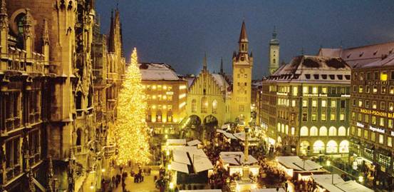 慕尼黑圣诞市场之旅