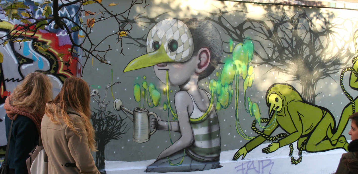 巴黎涂鸦文化、街头艺术发现之旅