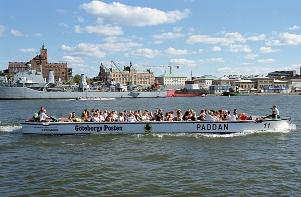 哥德堡 Paddan观光船