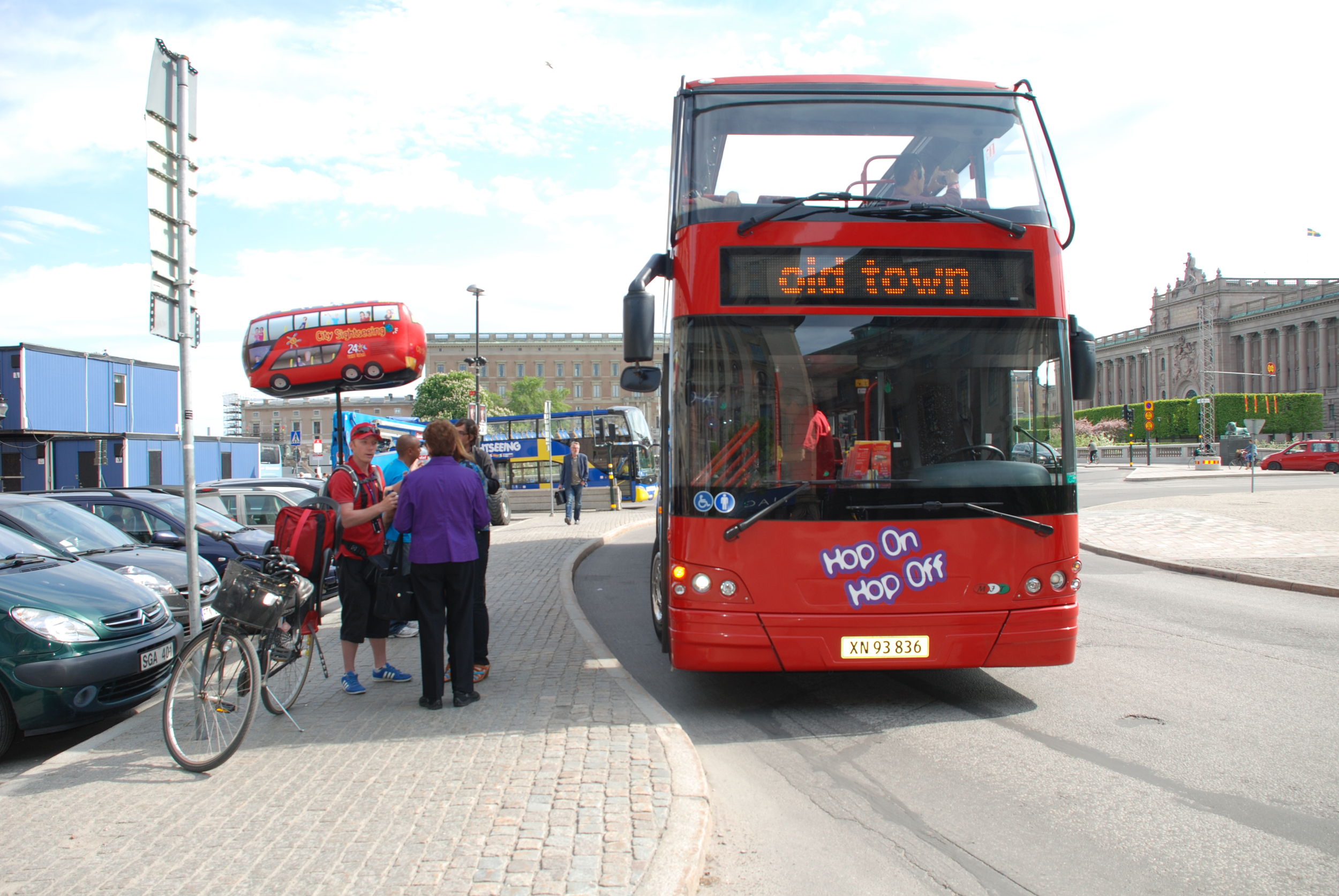 斯德哥尔摩观光巴士/游船城市巡礼
