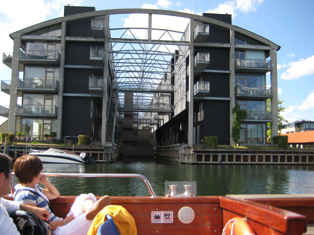 哥本哈根老海滩出发一小时游船