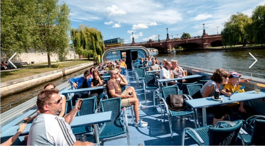 弗里德里希大街施普雷河4小时游船+讲解