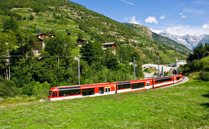 马特洪峰小火车