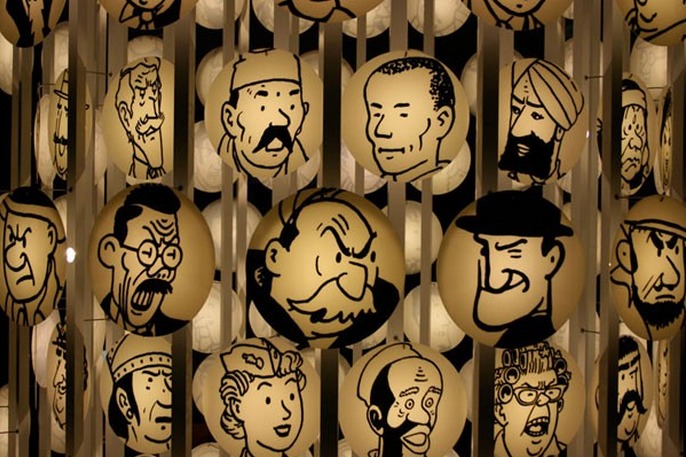 遇见丁丁-埃尔热博物馆之旅