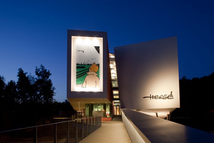 遇见丁丁-埃尔热博物馆之旅