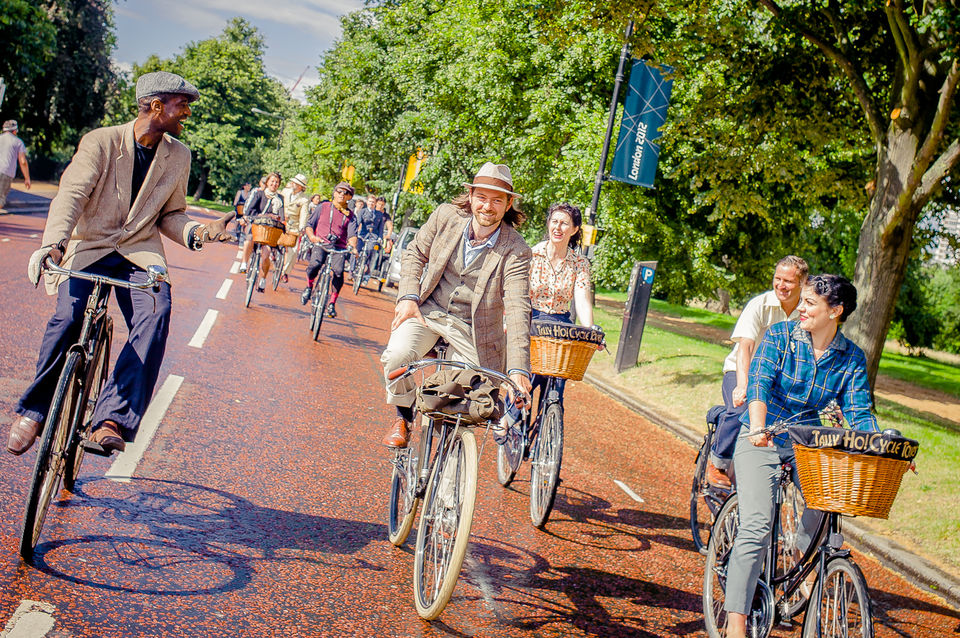 古董单车上的伦敦 - 地标骑行之旅