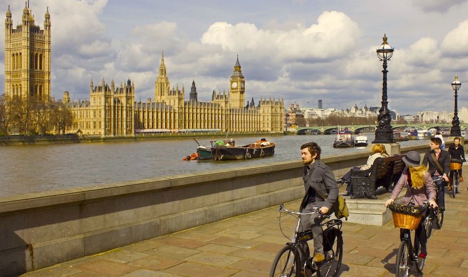 古董单车上的伦敦 - 地标骑行之旅