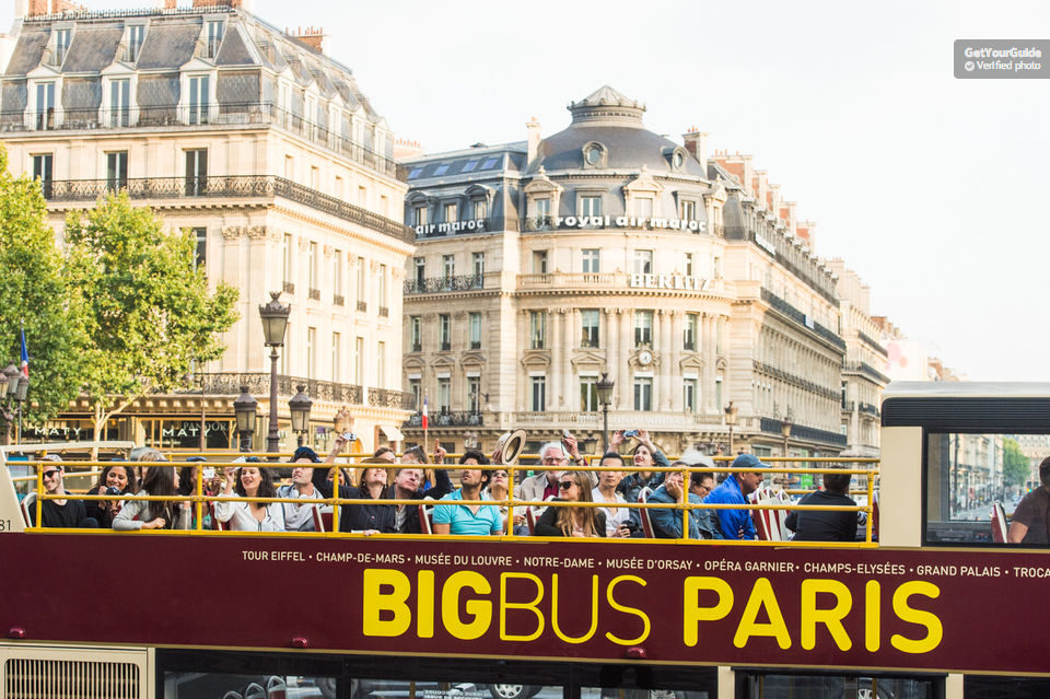 巴黎观光巴士车票