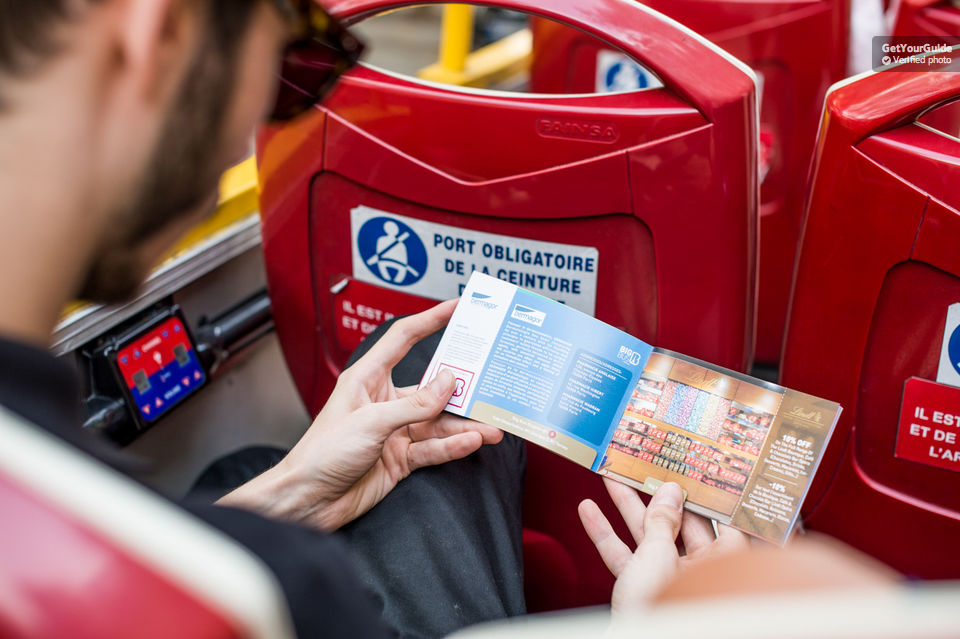 巴黎观光巴士车票