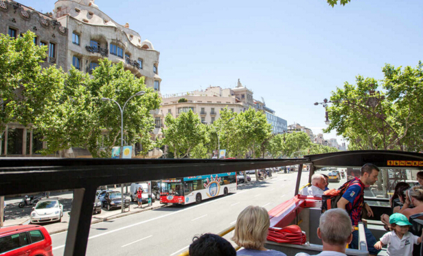 巴塞罗那观光巴士