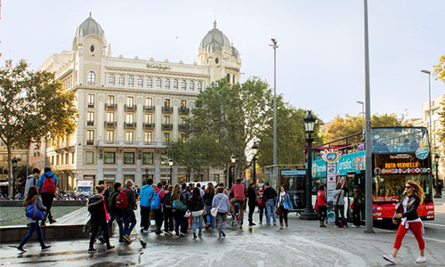 巴塞罗那观光巴士