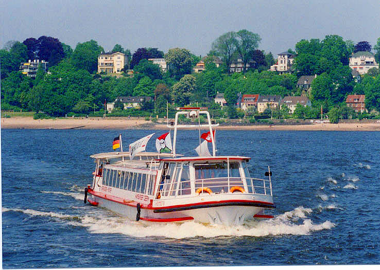 汉堡传统海港旅游