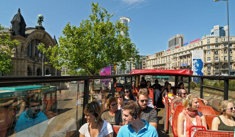 法兰克福观光巴士