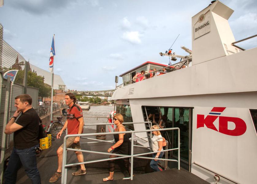 法兰克福游船观光之旅