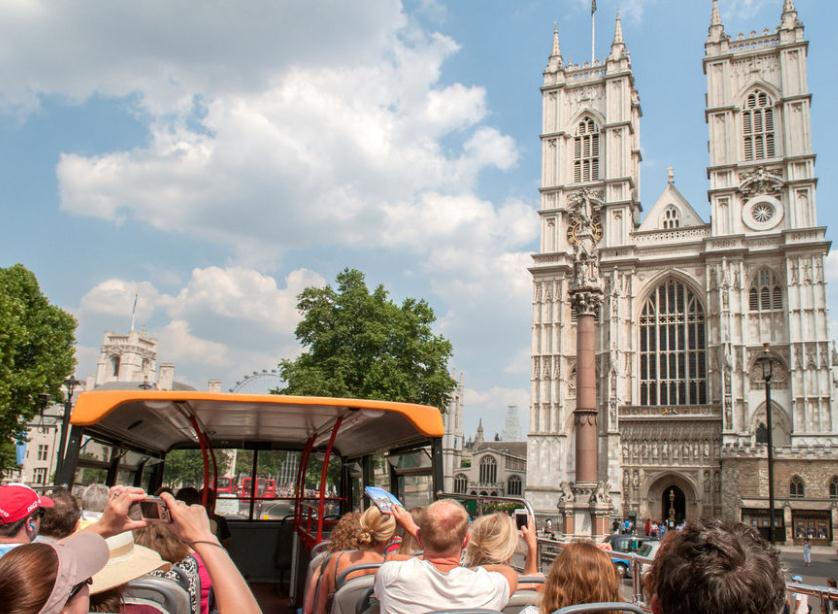 伦敦观光巴士