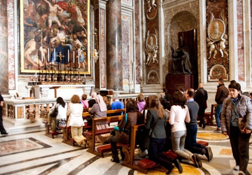  圣伯多禄大殿/圣彼得大教堂 -- 免排队+中文讲解器