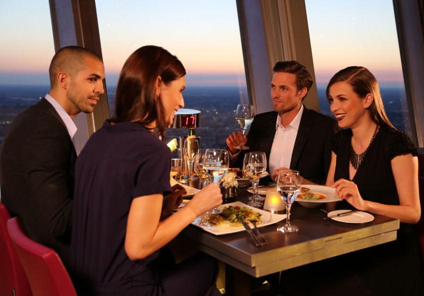 柏林电视塔+贵宾级晚餐-- 免排队