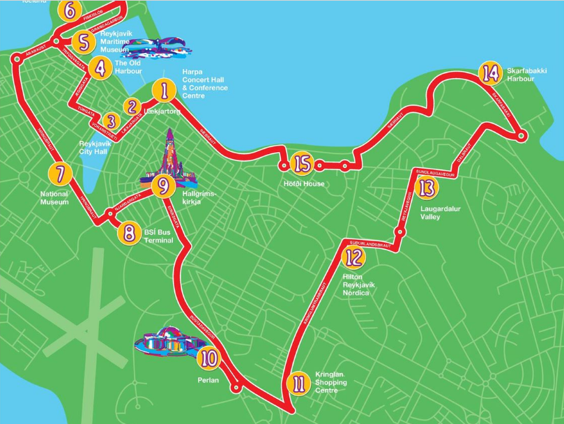 雷克雅未克观光巴士