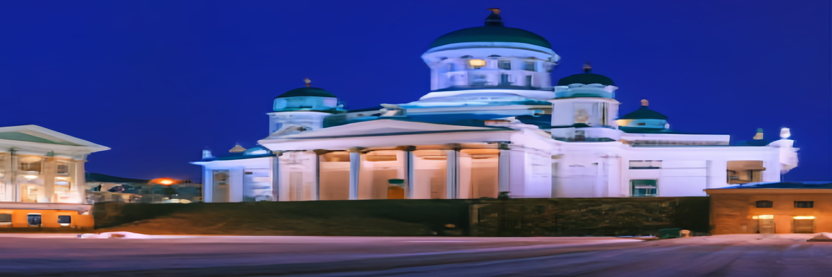 芬兰夜色下的赫尔辛基-赫尔辛基夜景(图片)-【芬兰摄影攻略】