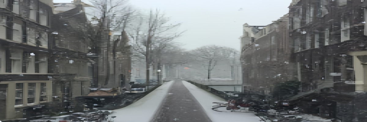 荷兰冬天的街道雪景图片_冬季景观图片欣赏-【荷兰摄影攻略】