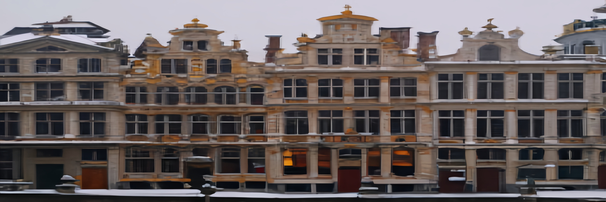 冬天里布鲁塞尔街道房屋图片_冬季景观图片欣赏-【比利时摄影攻略】