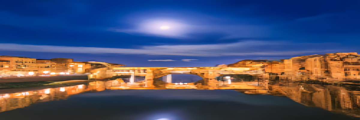 伊丽莎白桥周边夜景图片-伊丽莎白桥下风光图片-【匈牙利摄影攻略】